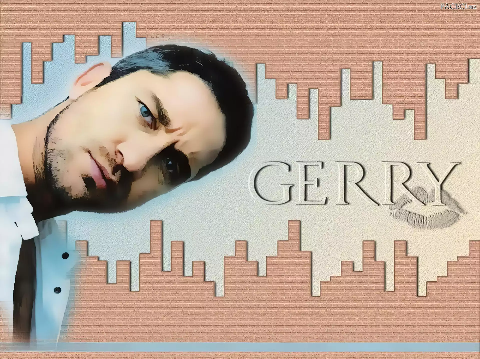 niebieskie oczy, Gerard Butler